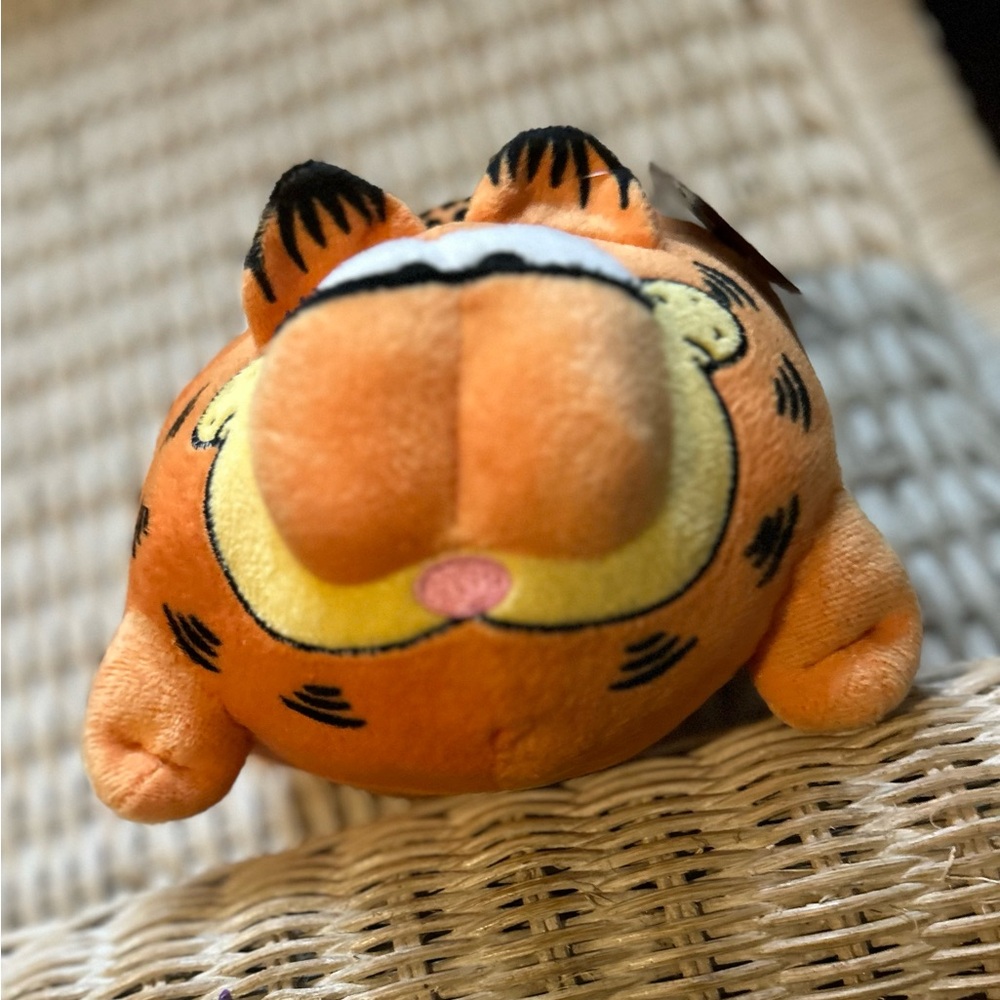 Orange Garfield Cat Plush Toy